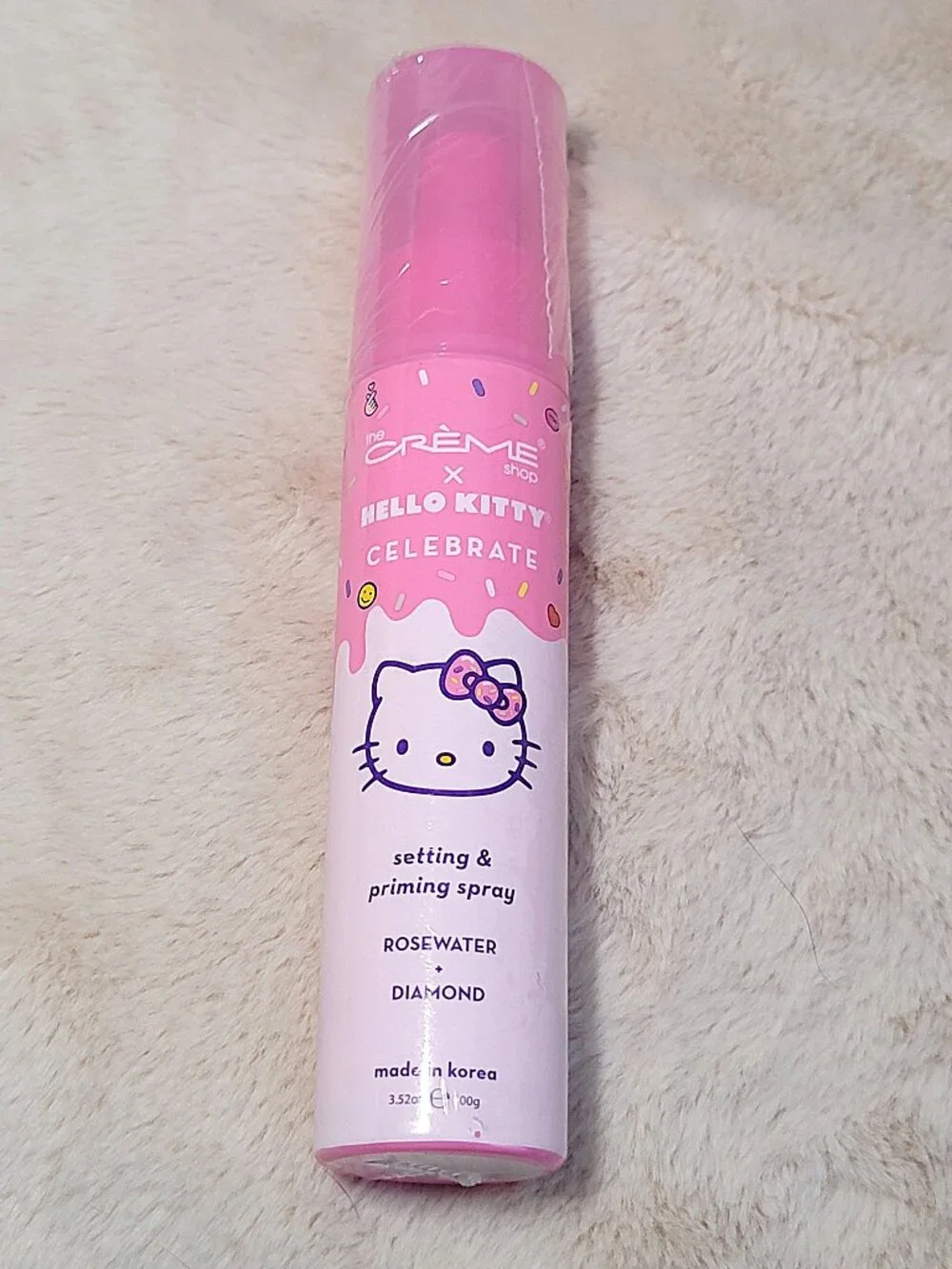 The Crème Shop x Hello Kitty Celebrate Setting & Priming Spray 3.52oz SEALED- #E